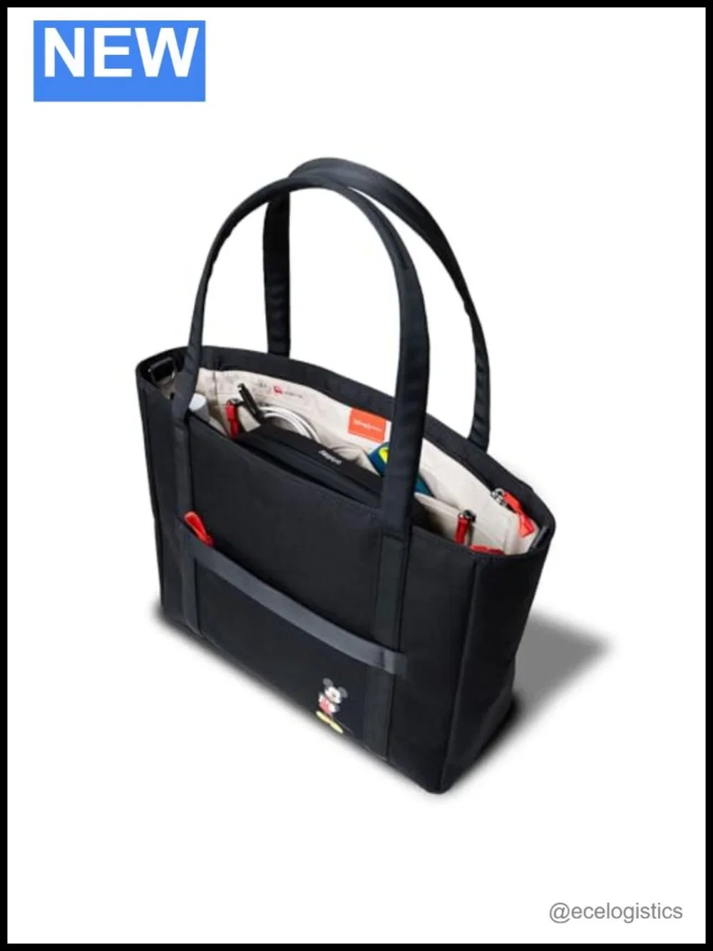 Orbitkey Daily Tote Plus 16L Polyester Handbag Trapezoid Open Top